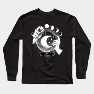 Moonlit Crystal Ball Long Sleeve T-Shirt